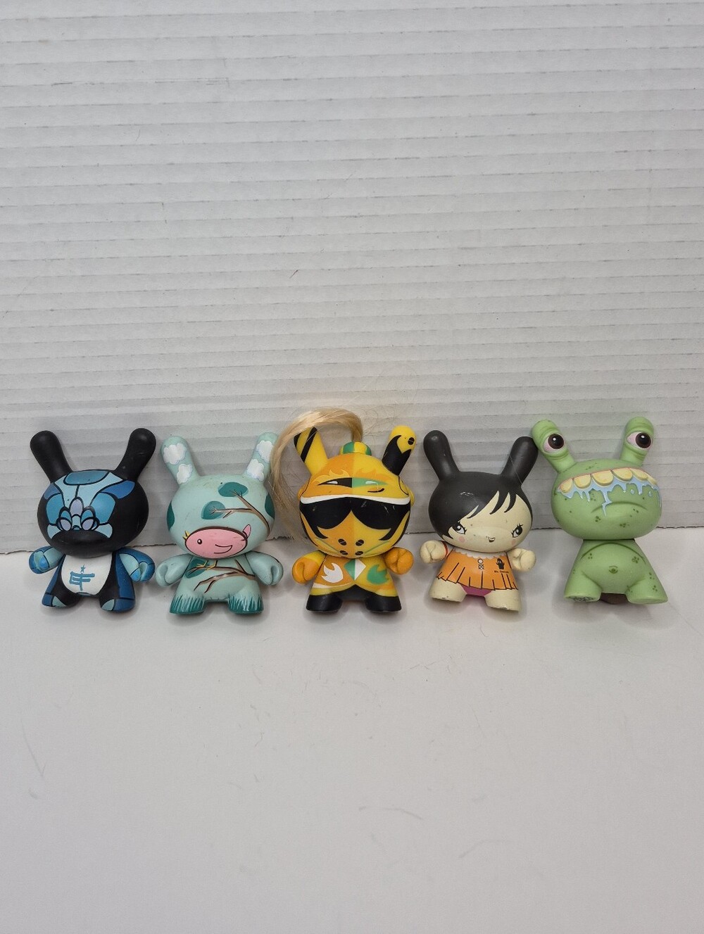 Kidrobot Dunny Various Series Lot of Five Shown Pre Owned